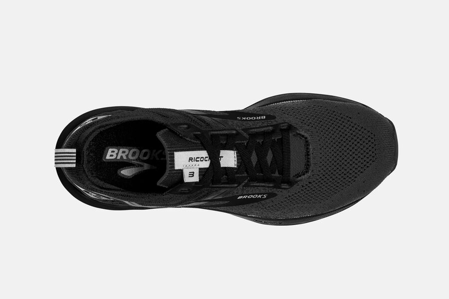 Brooks Ricochet 3 Road Loopschoenen Dames - Zwart - 529760SYZ